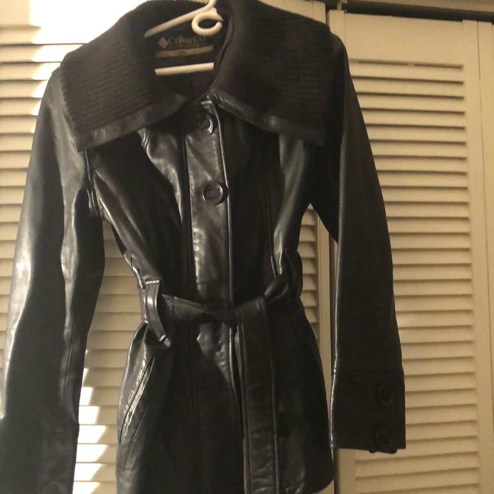 Leather jacket